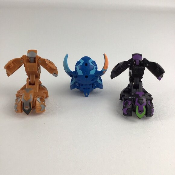 Bakugan Battle Brawlers Vicerox Blue Aquos Darkus Game Toy Cards Lot Spin Master - Picture 7 of 9